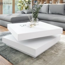 Tavolino NENANI 34x70 cm bianco