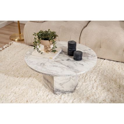 Tavolino NOVA 40x80 cm marmor decor