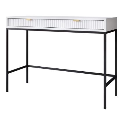 Tavolino NOVA 77x104 cm bianco/nero