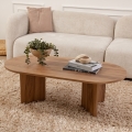 Tavolino OVAL 60x120 cm marrone
