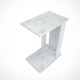 Tavolino PASIFIC 61x43 cm bianco