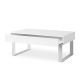 Tavolino PAVO 45x110 cm bianco lucido
