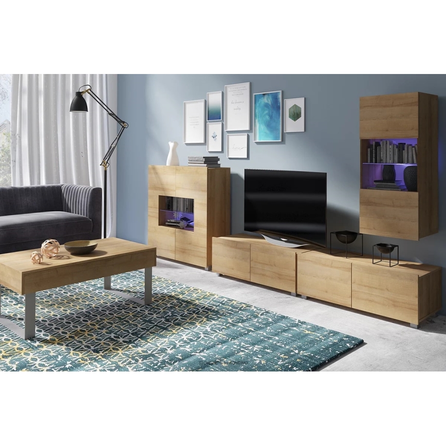 Tavolino PAVO 45x110 cm marrone