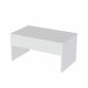 Tavolino pieghevole AKILLI 44,8x90 cm bianco