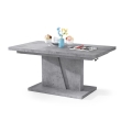 Tavolino pieghevole con piano sollevabile NINO grigio