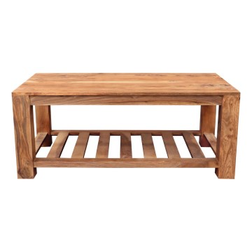 Tavolino RAMI 110x60 cm legno solido/palissandro
