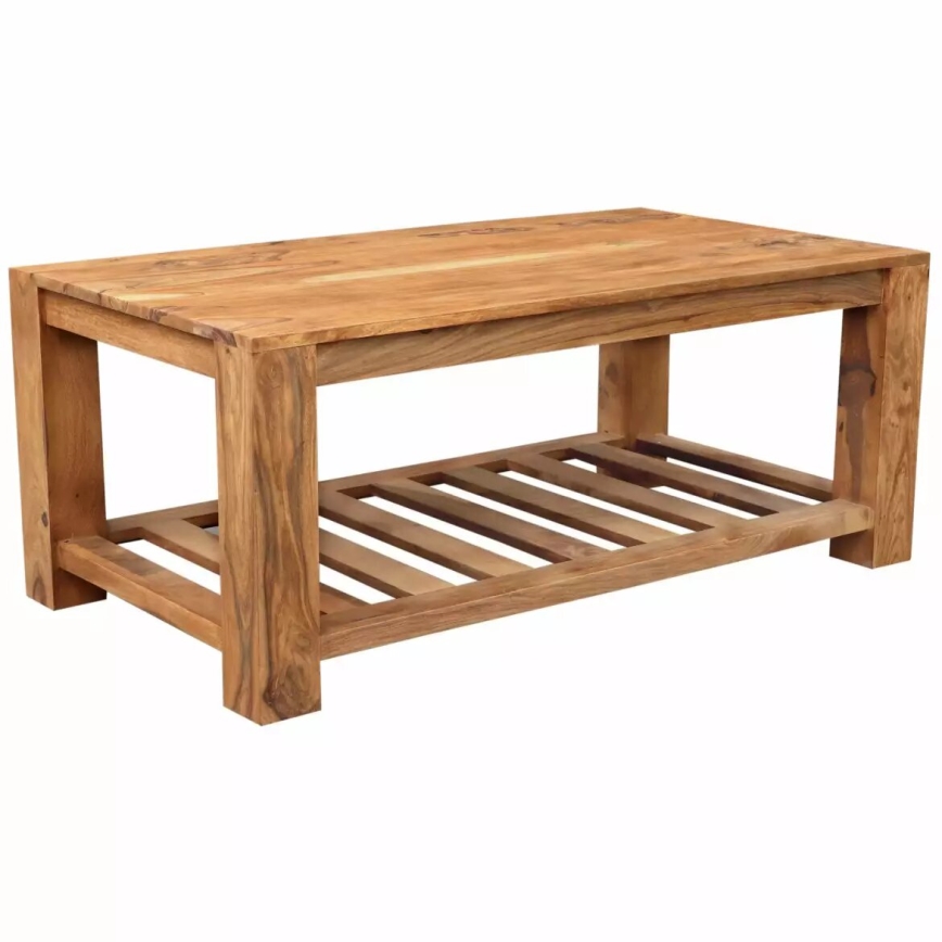 Tavolino RAMI 110x60 cm legno solido/palissandro