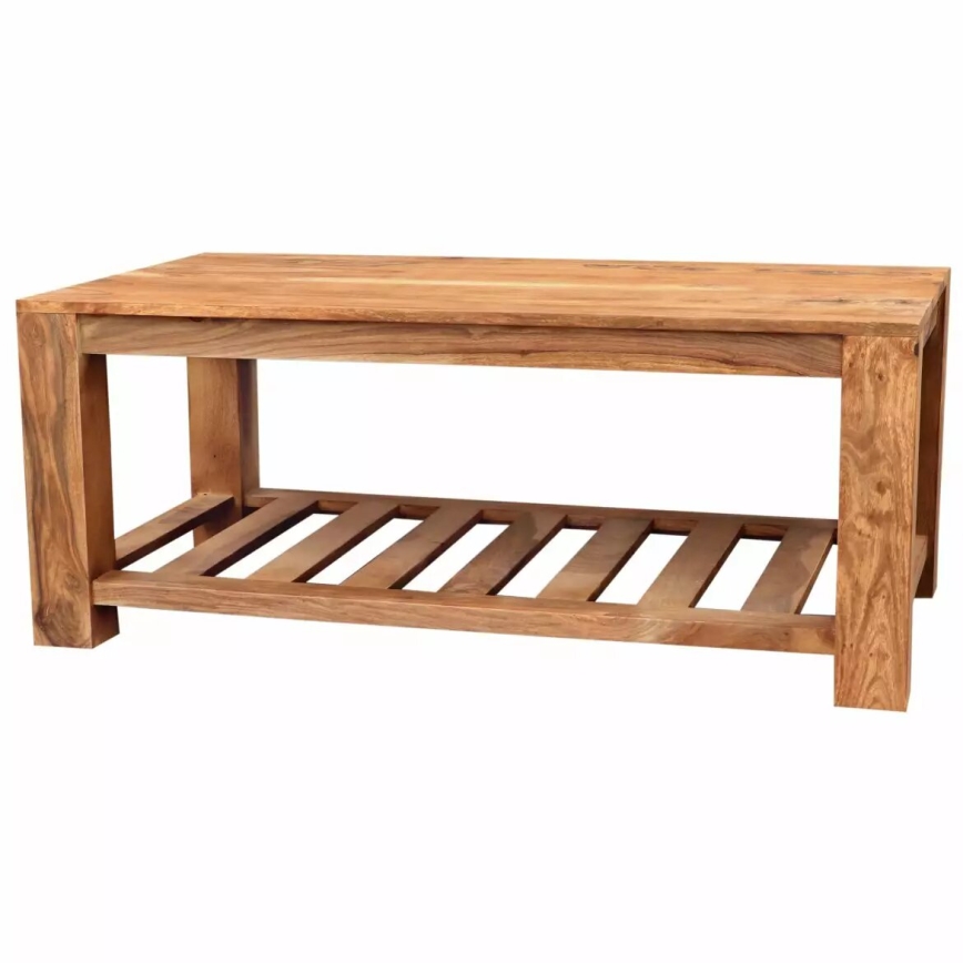 Tavolino RAMI 110x60 cm legno solido/palissandro