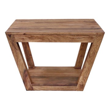 Tavolino RAMI 60x60 cm legno solido/palissandro