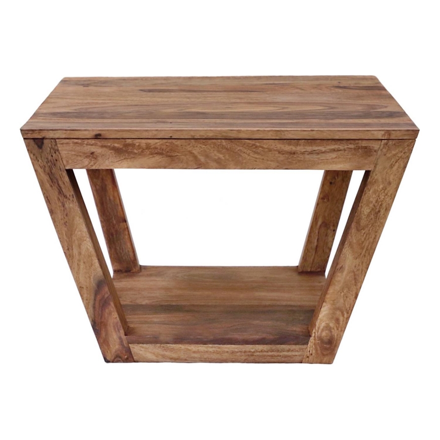 Tavolino RAMI 60x60 cm legno solido/palissandro