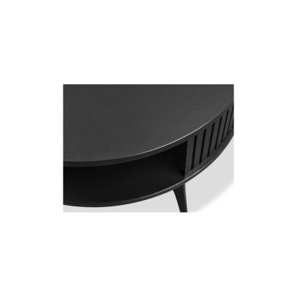 Tavolino ROENNI 44x75 cm nero/bianco