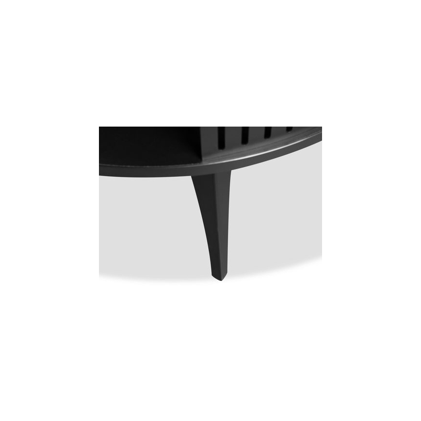 Tavolino ROENNI 44x75 cm nero/bianco