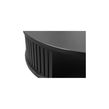 Tavolino ROENNI 44x75 cm nero/bianco