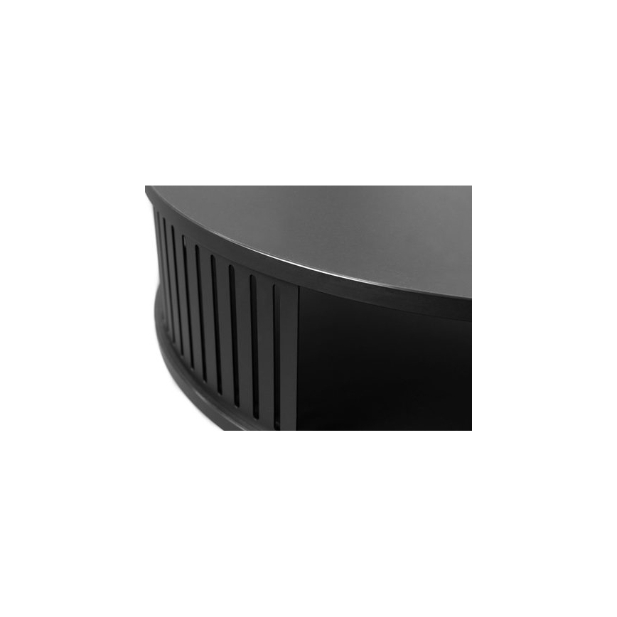 Tavolino ROENNI 44x75 cm nero/bianco