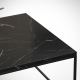 Tavolino ROYAL 43x95 cm nero
