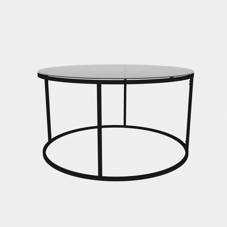 Tavolino STARTIS 60x44,8 cm nero