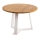 Tavolino TRILEG 48x70 cm bianco/rovere