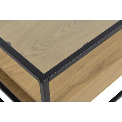 Tavolino ZEIN quercia/nero