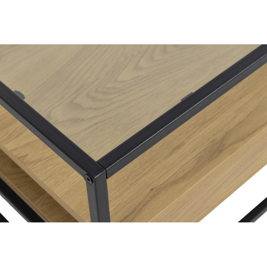 Tavolino ZEIN quercia/nero