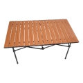 Tavolo da campeggio con piano rotante 54x93 cm