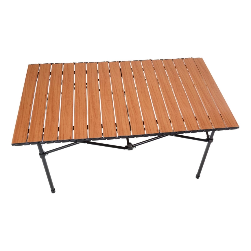 Tavolo da campeggio con piano rotante 54x93 cm