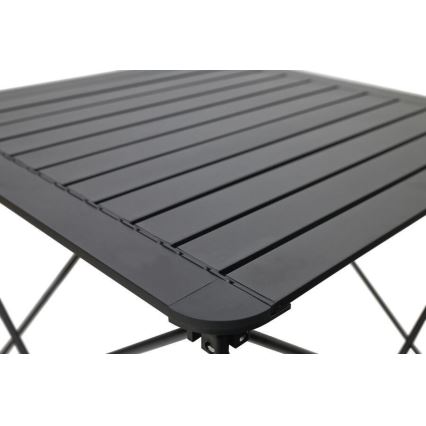 Tavolo da campeggio pieghevole 70x70cm antracite