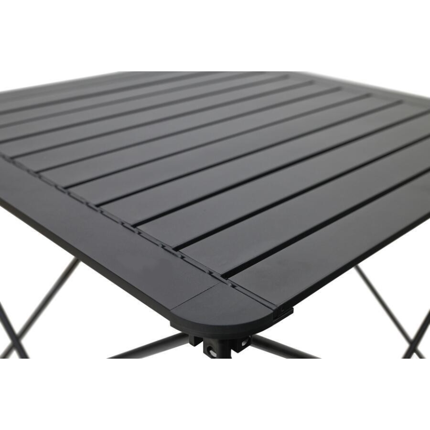 Tavolo da campeggio pieghevole 70x70cm antracite