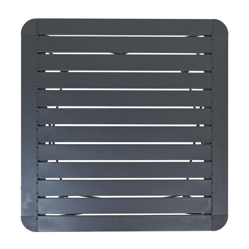 Tavolo da campeggio pieghevole 70x70cm antracite