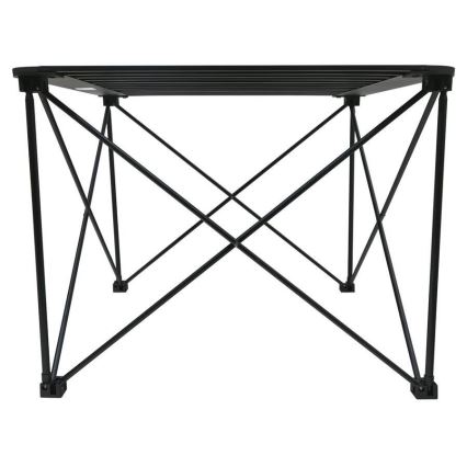 Tavolo da campeggio pieghevole 70x70cm antracite