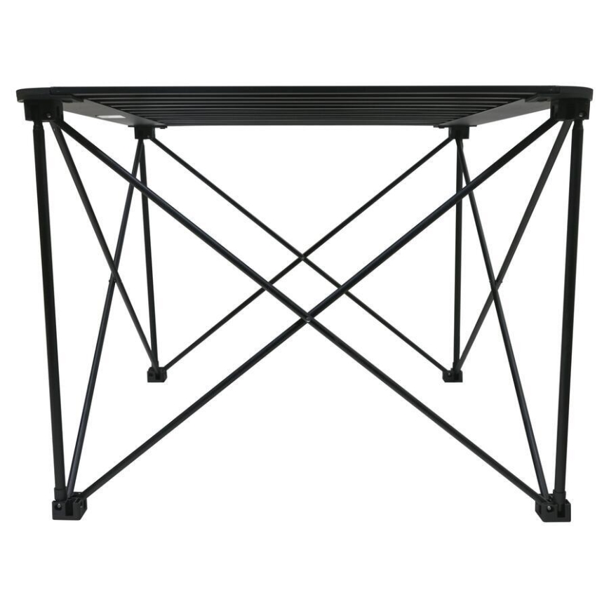 Tavolo da campeggio pieghevole 70x70cm antracite