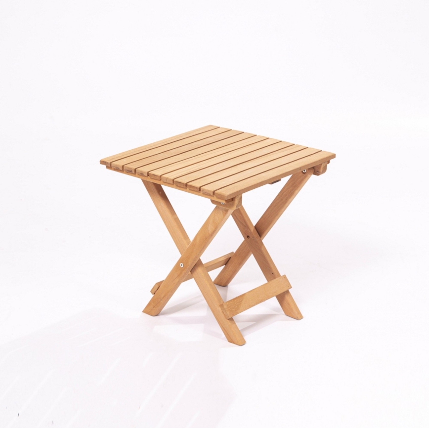 Tavolo da giardino 40x40 cm faggio