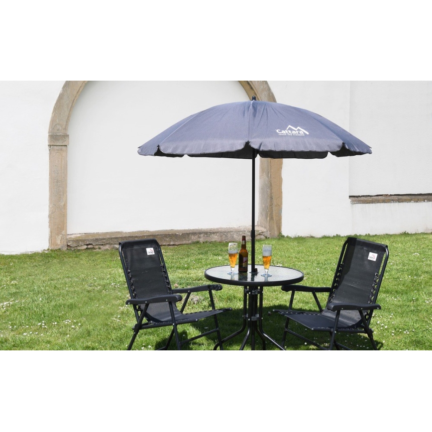 Tavolo da giardino d. 70 cm nero