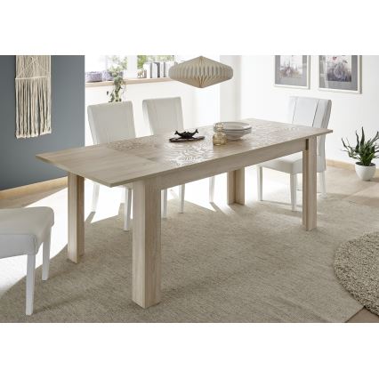 Tavolo da pranzo allungabile ARIA rovere Sonoma