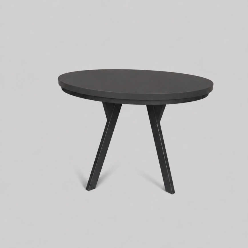 Tavolo da pranzo allungabile CENTRO 100/140x77 cm nero