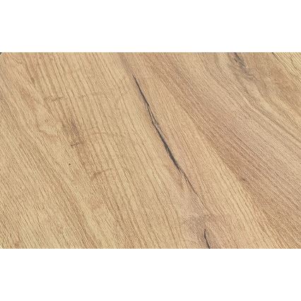Tavolo da pranzo allungabile DOMO 150/190x80 cm rovere craft/nero