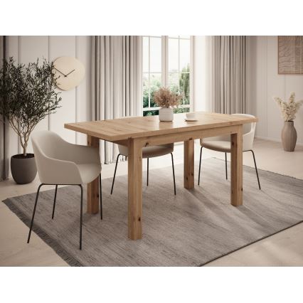 Tavolo da pranzo allungabile DOO 120/160x75 cm dub artisan