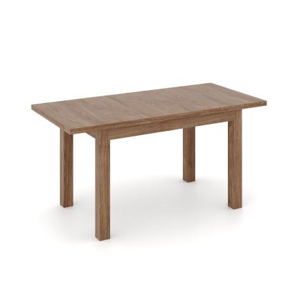 Tavolo da pranzo allungabile DOO 120/160x75 cm in noce chiaro
