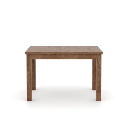 Tavolo da pranzo allungabile DOO 120/160x75 cm in noce chiaro