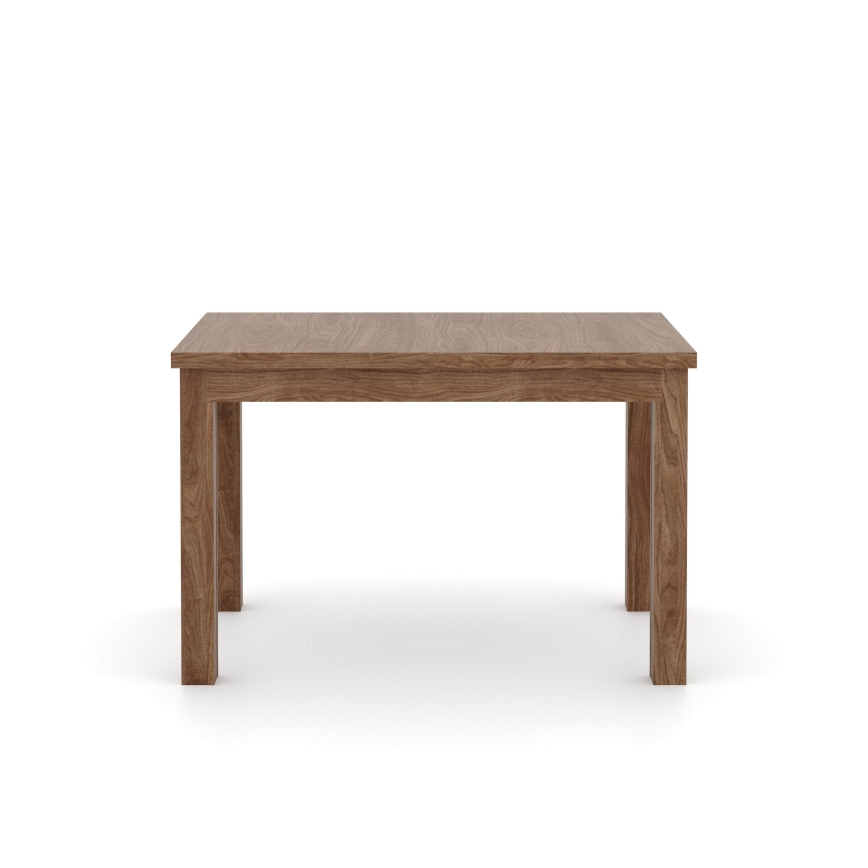 Tavolo da pranzo allungabile DOO 120/160x75 cm in noce chiaro