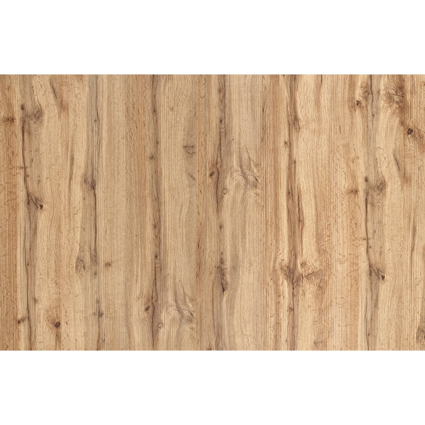 Tavolo da pranzo allungabile DROM 160/200x90 cm rovere wotan/nero