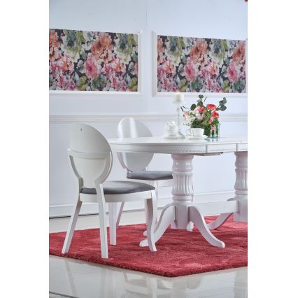 Tavolo da pranzo allungabile FUERTE 150/190 x 90 cm bianco