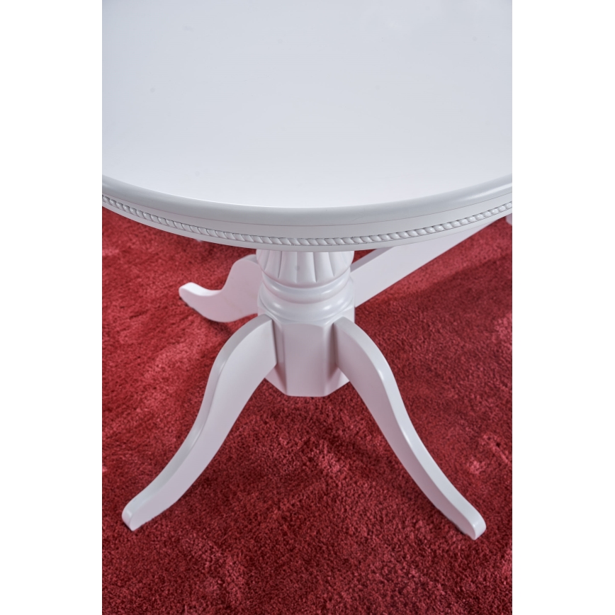 Tavolo da pranzo allungabile FUERTE 150/190 x 90 cm bianco