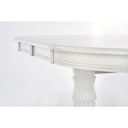 Tavolo da pranzo allungabile FUERTE 150/190 x 90 cm bianco