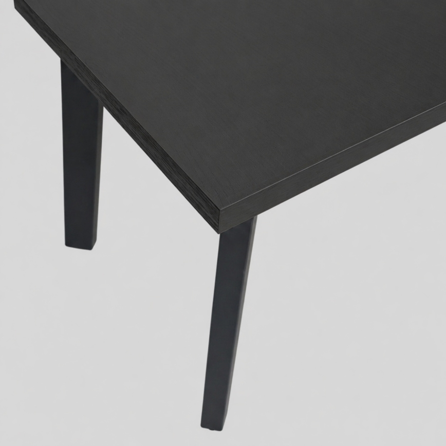 Tavolo da pranzo allungabile KERNO 150/190x80 cm nero