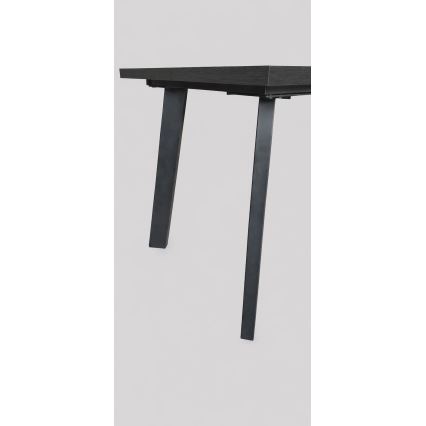 Tavolo da pranzo allungabile KERNO 150/190x80 cm nero