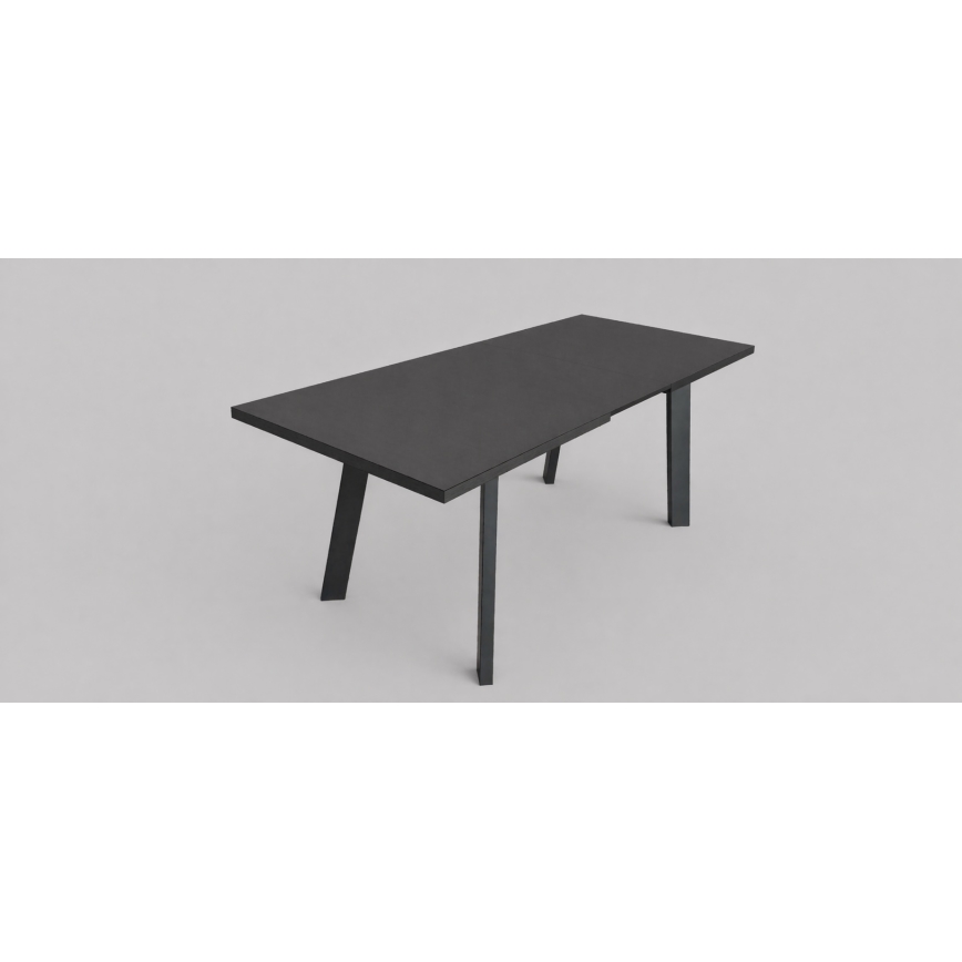 Tavolo da pranzo allungabile KERNO 150/190x80 cm nero