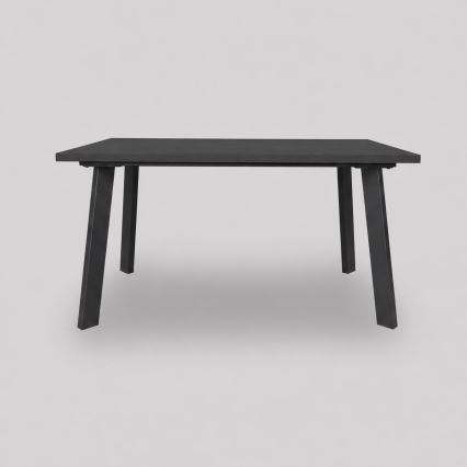 Tavolo da pranzo allungabile KERNO 150/190x80 cm nero