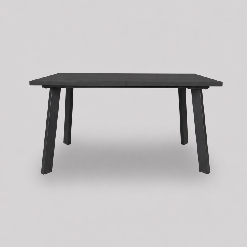 Tavolo da pranzo allungabile KERNO 150/190x80 cm nero