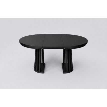 Tavolo da pranzo allungabile NEXUS 100/140x77 cm nero