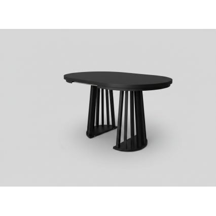 Tavolo da pranzo allungabile NEXUS 100/140x77 cm nero